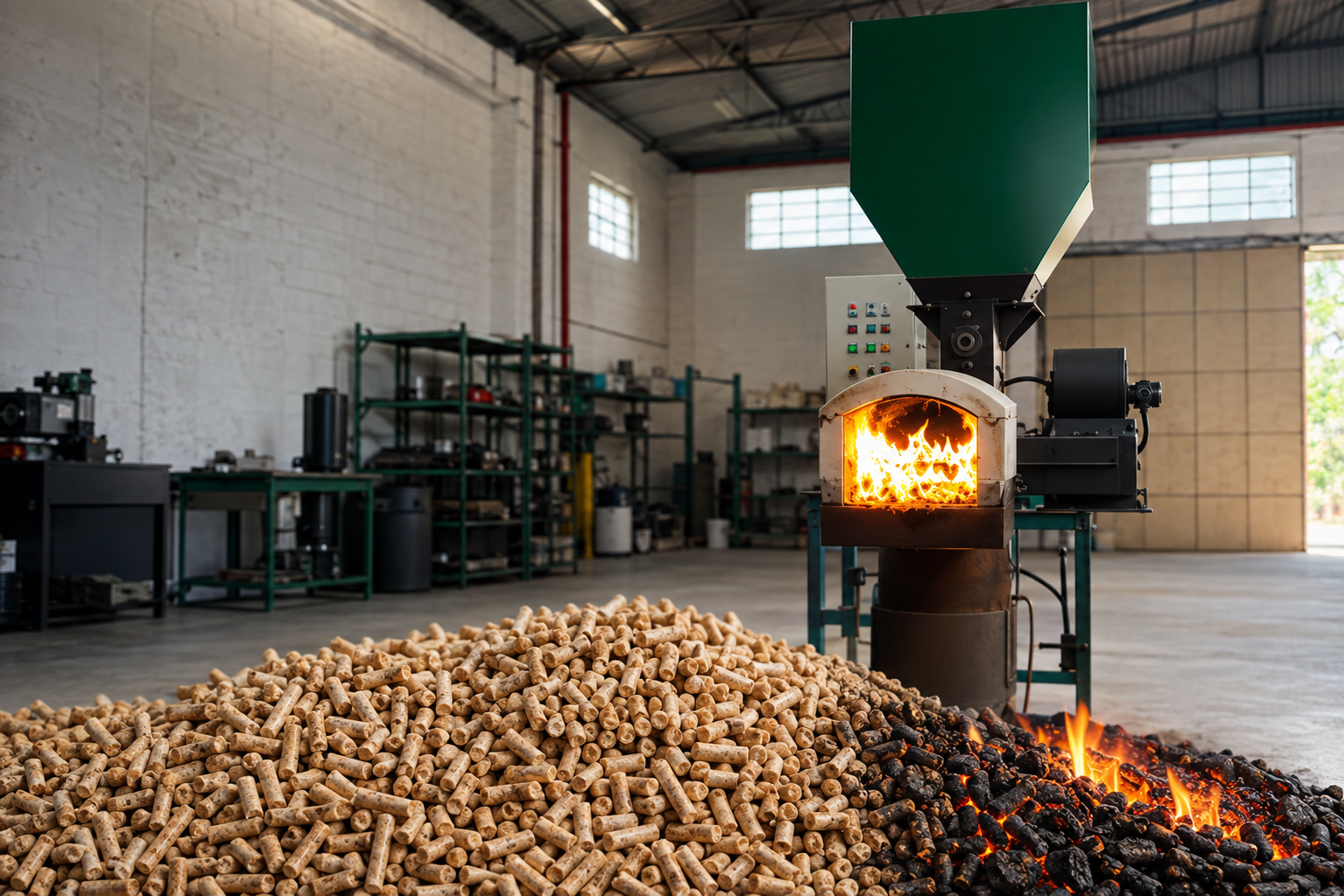 Pellet de madeira e tecnologia CIAPELLET